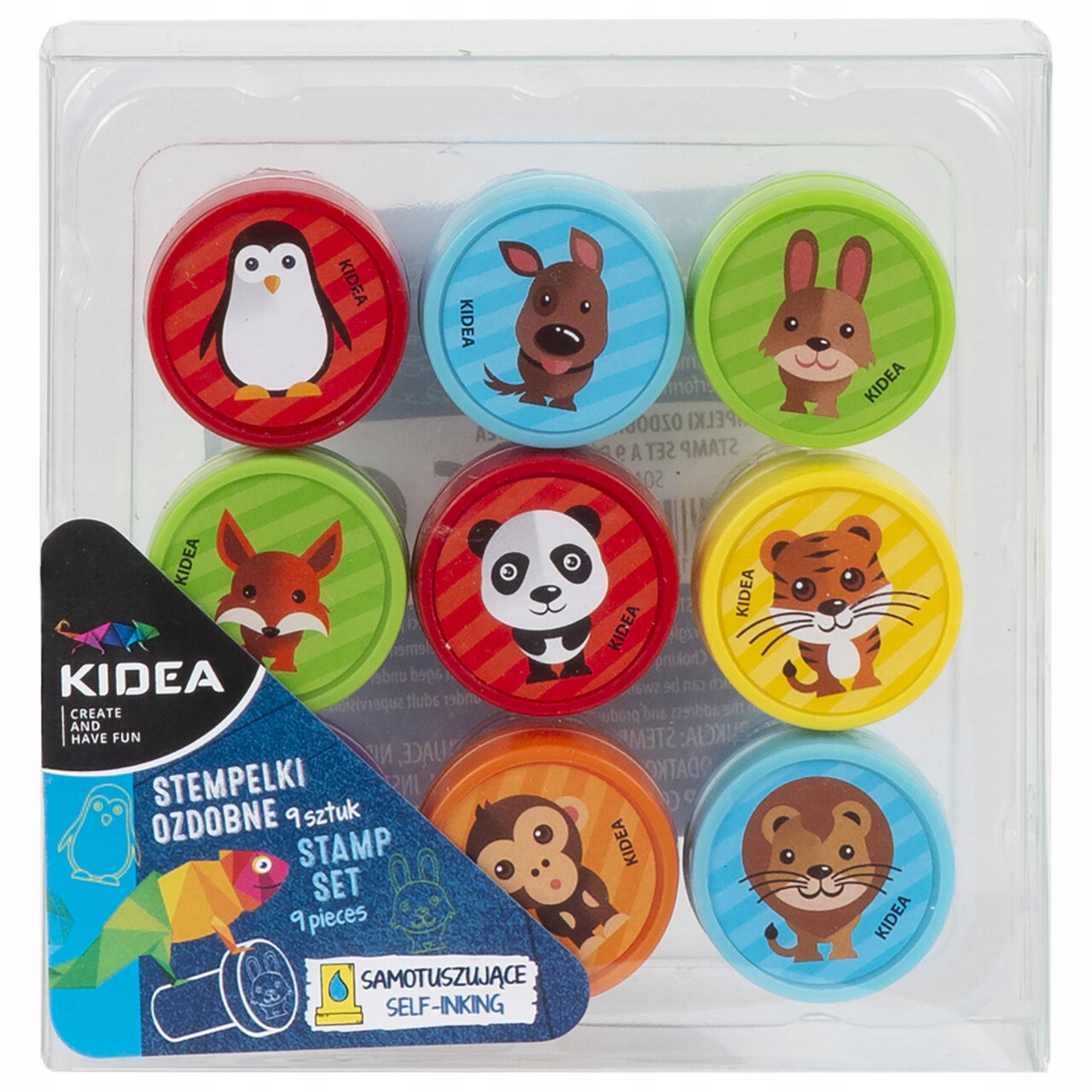 STEMPELKI OZDOBNE B (9) KIDEA 1234