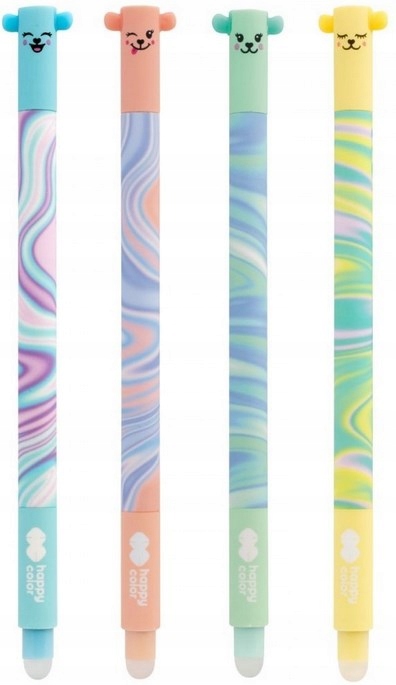 Długopis Wymazywalny Happy Color Uszaki Pastel Twist 0,5 A