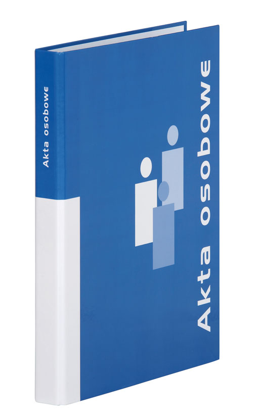 SEGREGATOR A4/2R/20MM NIEBIESKI DO AKT OSOB. 3769