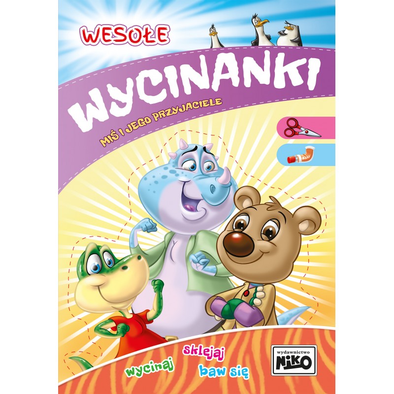 Wesołe wycinanki. Miś i jego przyjaciele 5135
