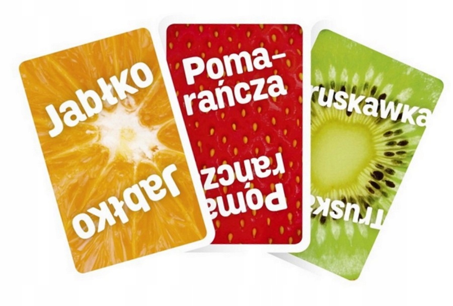 KARTY DO GRY COLOR ADDICT OWOCE DOPASUJ KOLORY