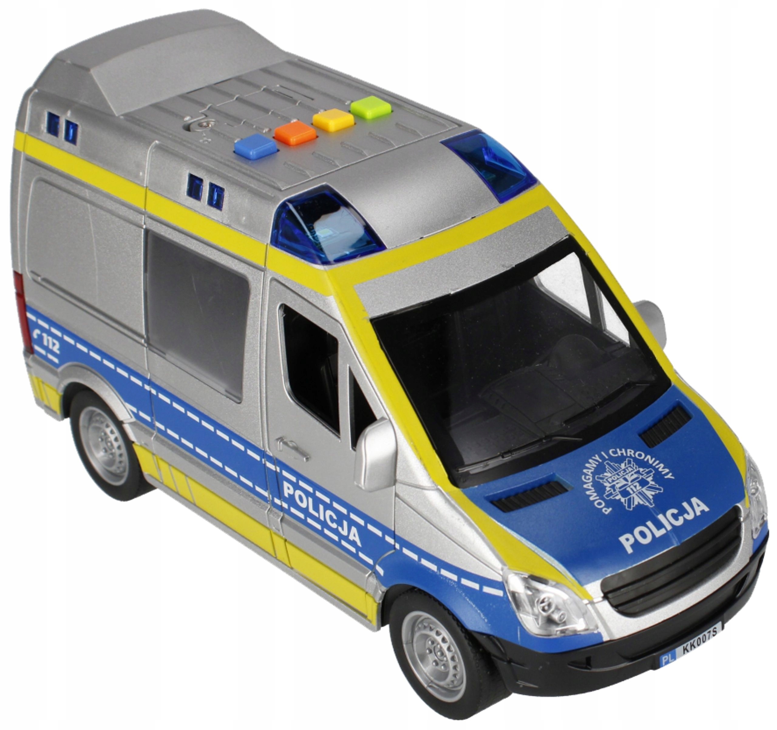 AUTO POLICJA B/O 27X17X12 MOJE MIASTO PLPL MC 1868