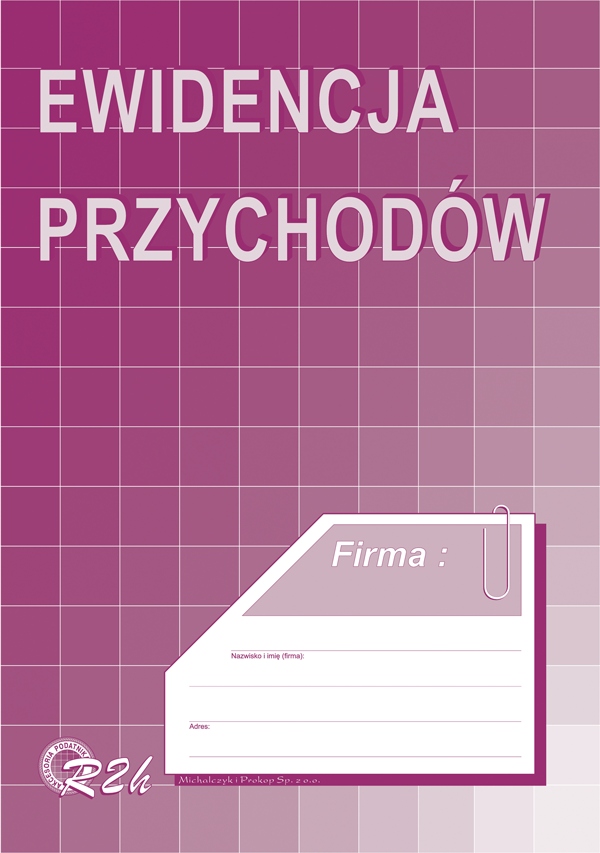 EWIDENCJA PRZYCHODÓW A4 R2-H