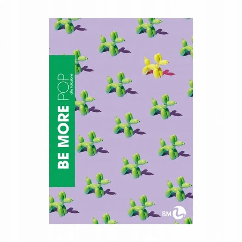 BE MORE ZESZYT A4 POP KRATKA 96 STRON 100 G.