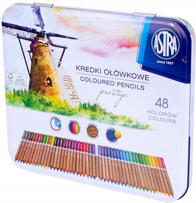 KREDKI Z DREW. CEDROWEGO ASTRA PRESTIGE 48KOL 5128