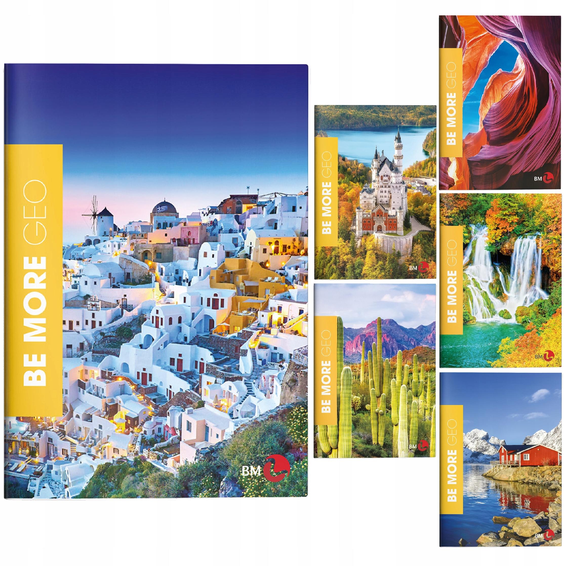 BE MORE ZESZYT A4 GEO KRATKA 72 STRONY 100G. 5958