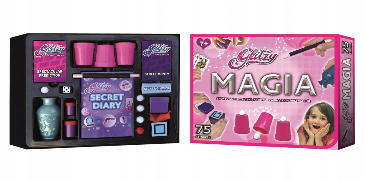 GLITZY MAGIC COLLECTION 75 TRICKS 8000