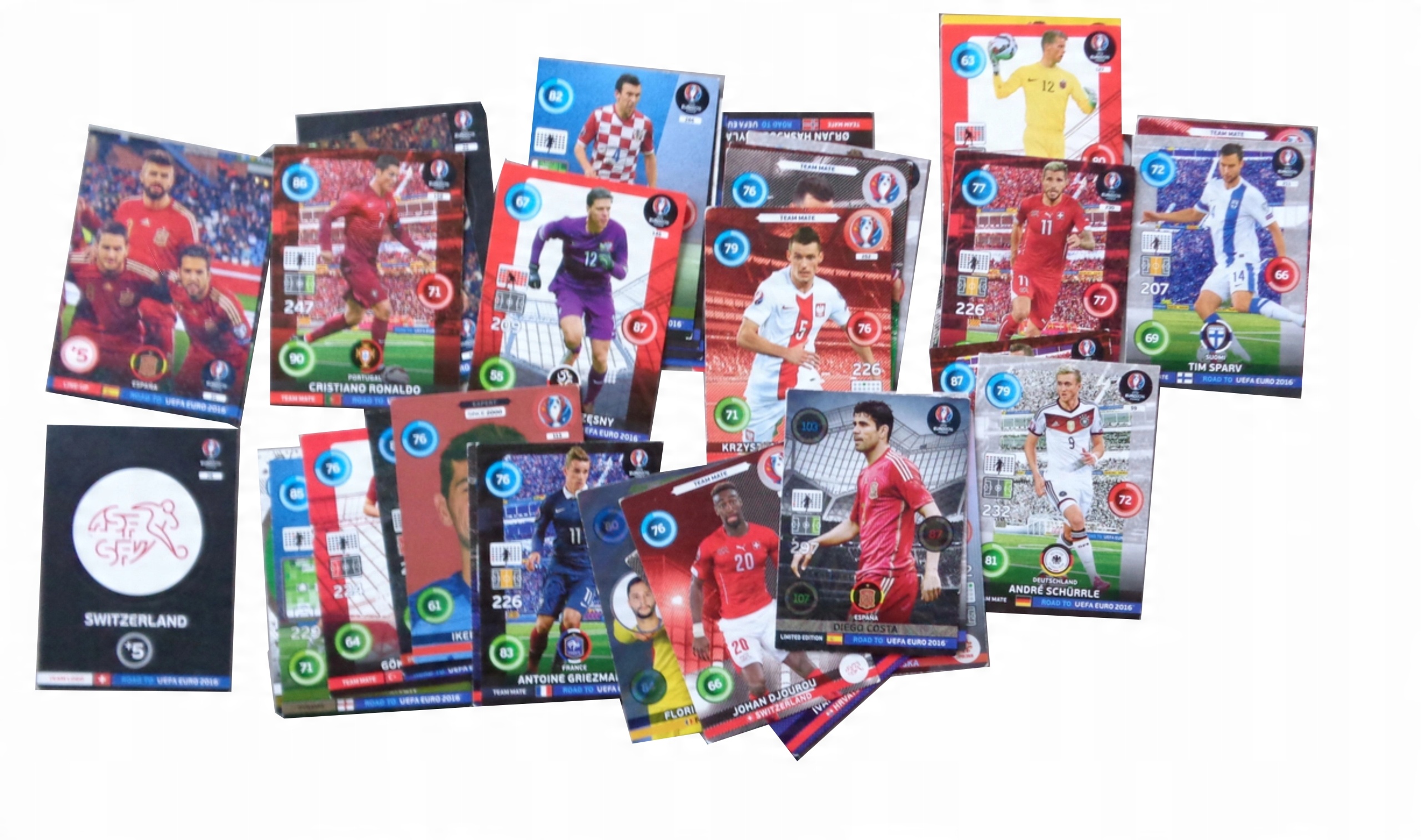 KARTY PANINI BLISTER UEFA 7507