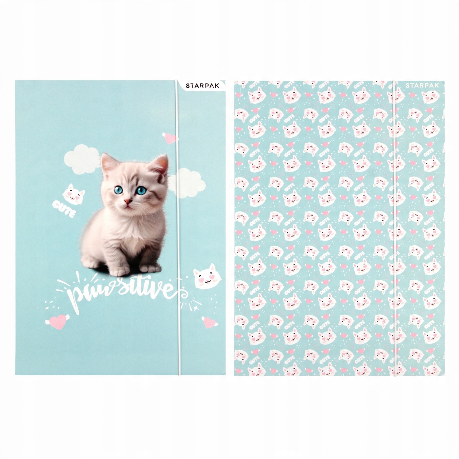 Teczka Z Gumka Pap A4 Kitty Stk Fol10 100