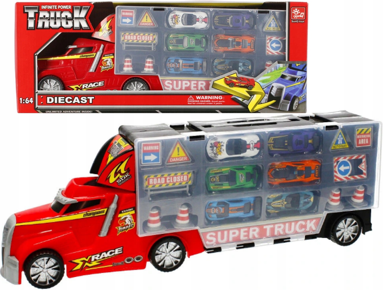 AUTO CIĘŻAROWE KONTENER  MC 6312