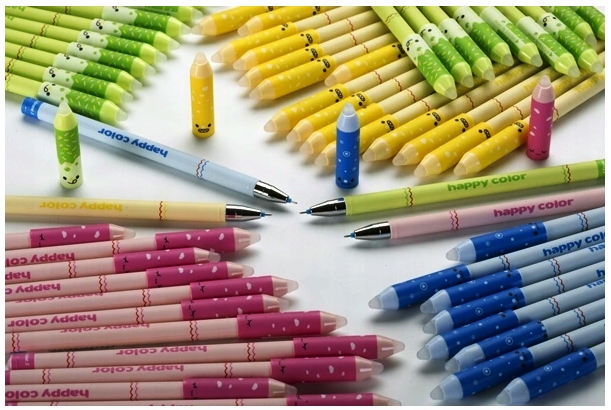 WKŁADY DO DŁUGOPISU USUWALNEGO 3PACK NIEB. 9SZT