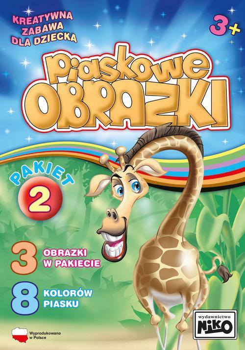 Piaskowe obrazki -Pakiet 2 (miś, kotek, quad) 6124