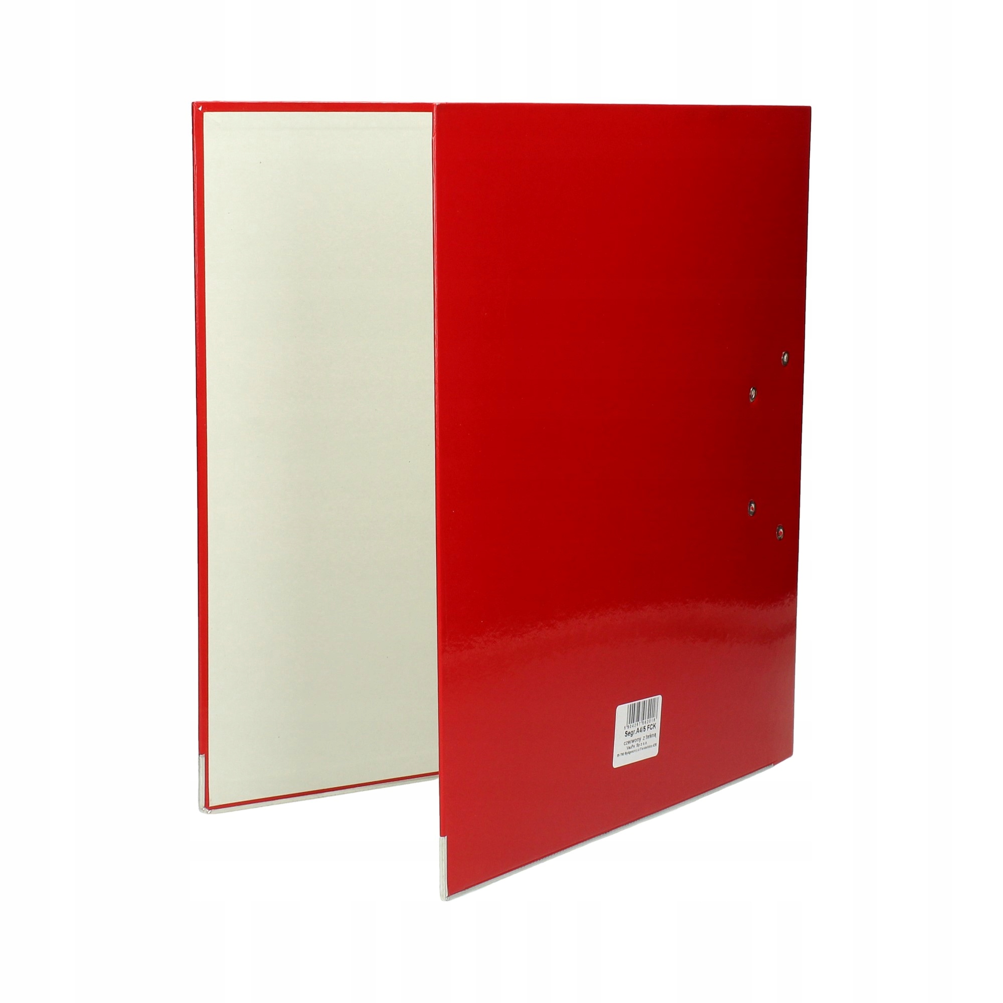 Segregator Fck A4/5Cm Czerwony Z Taśmą A"30 2018