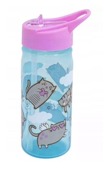 Bidon z rurką AQUA PURE MEOW 3352