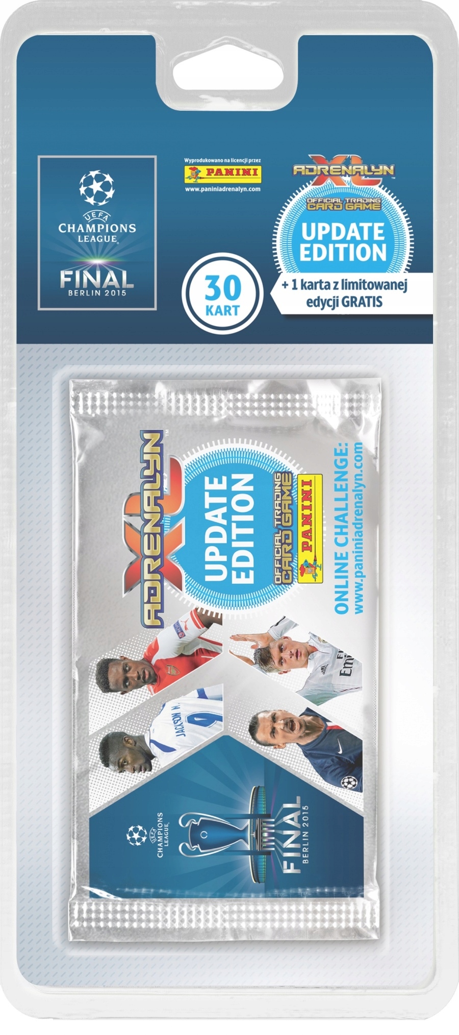 KARTY PANINI BLISTER UEFA 7507