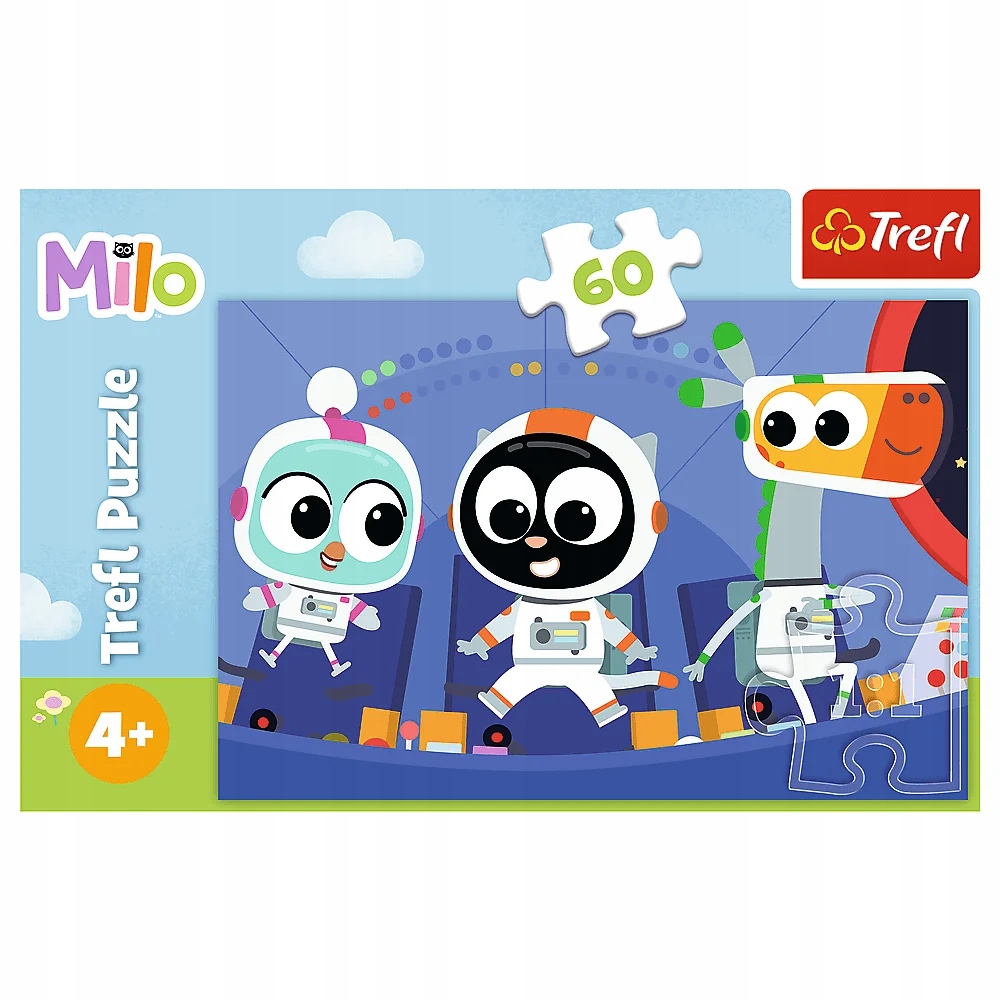 PUZZLE 60 CZAS POZNAĆ MILO 17398