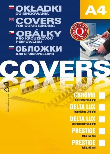 FOLIA DO BINDOWANIA A4 0,15MM BEZBARW.(100) 410151