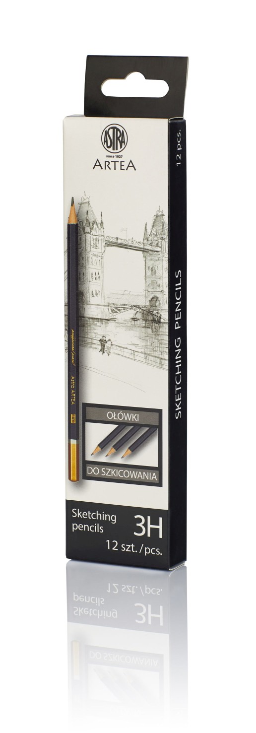 Ołówek Do Szkicowania Artea 3H A'12 5282