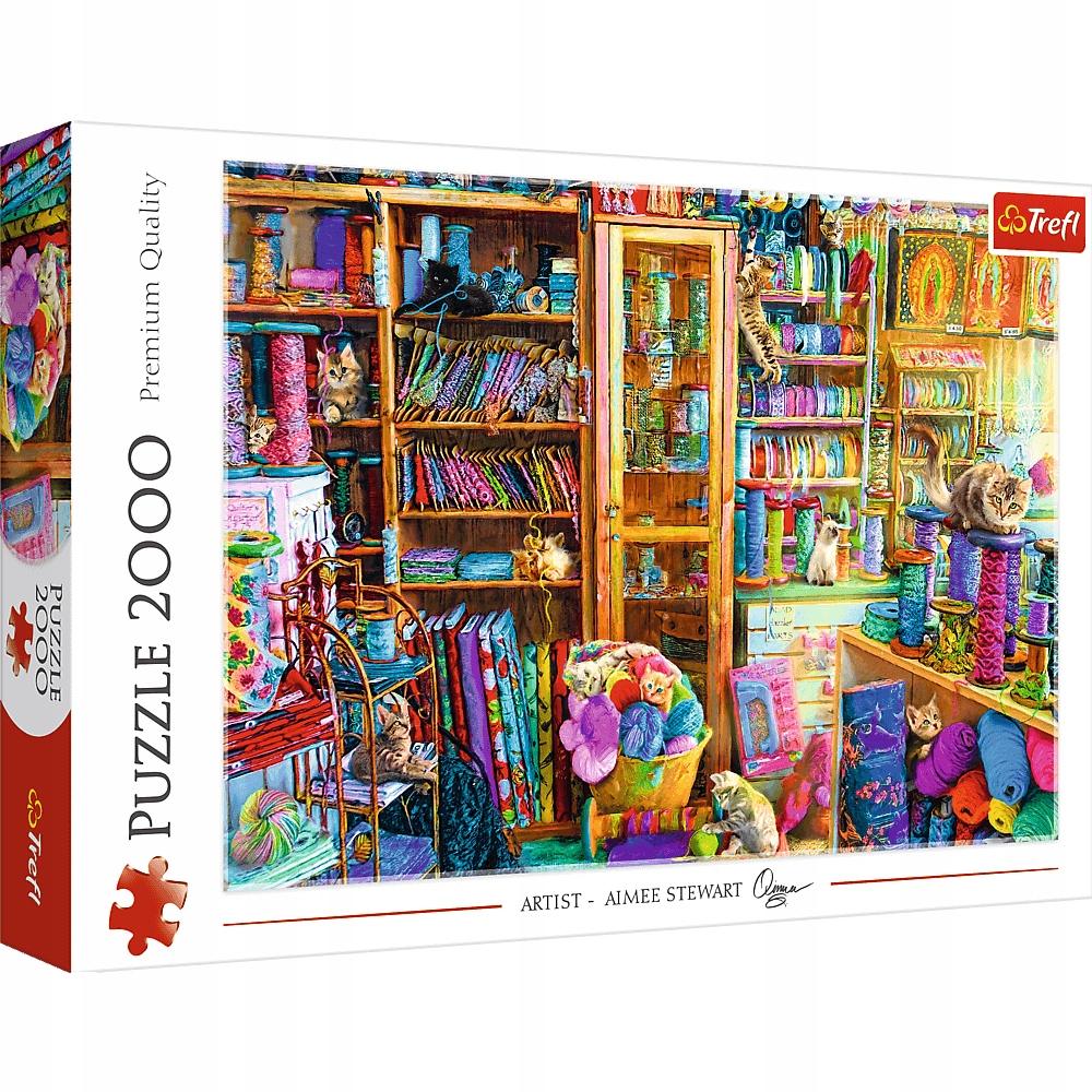 Puzzle 2000 Koci Raj 27113