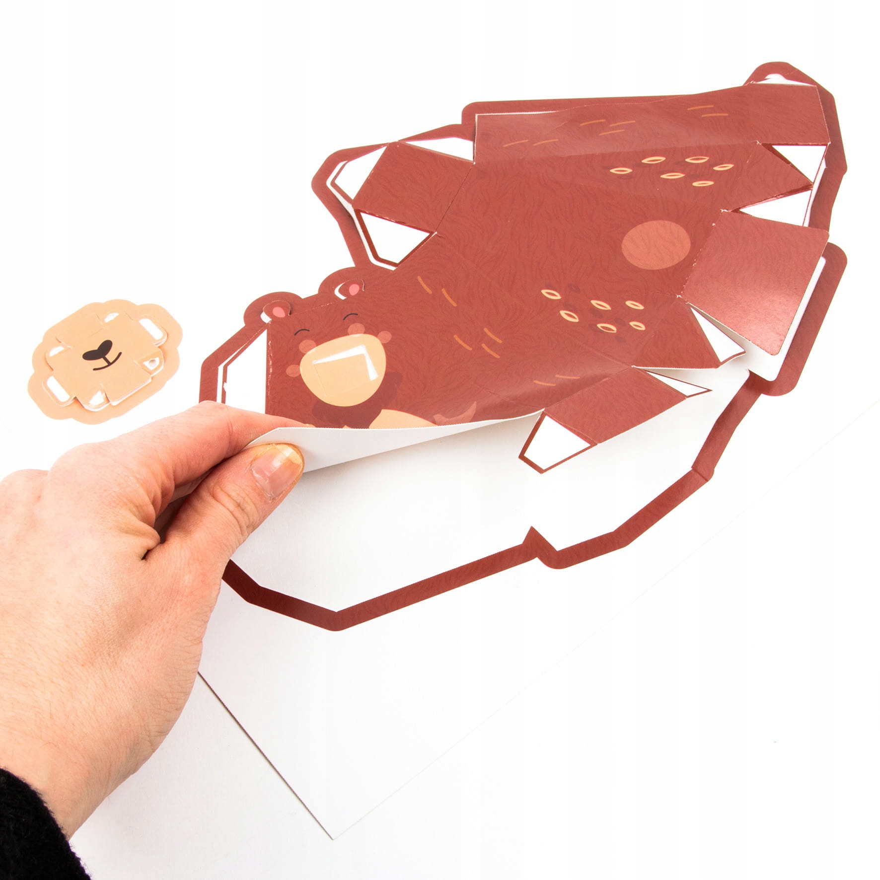 FIGURKI 3D Z NAKLEJKAMI ZOO KIDEA 4536