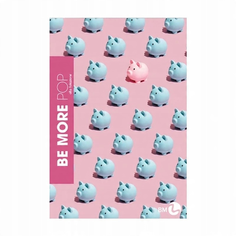 BE MORE ZESZYT A4 POP KRATKA 96 STRON 100 G.