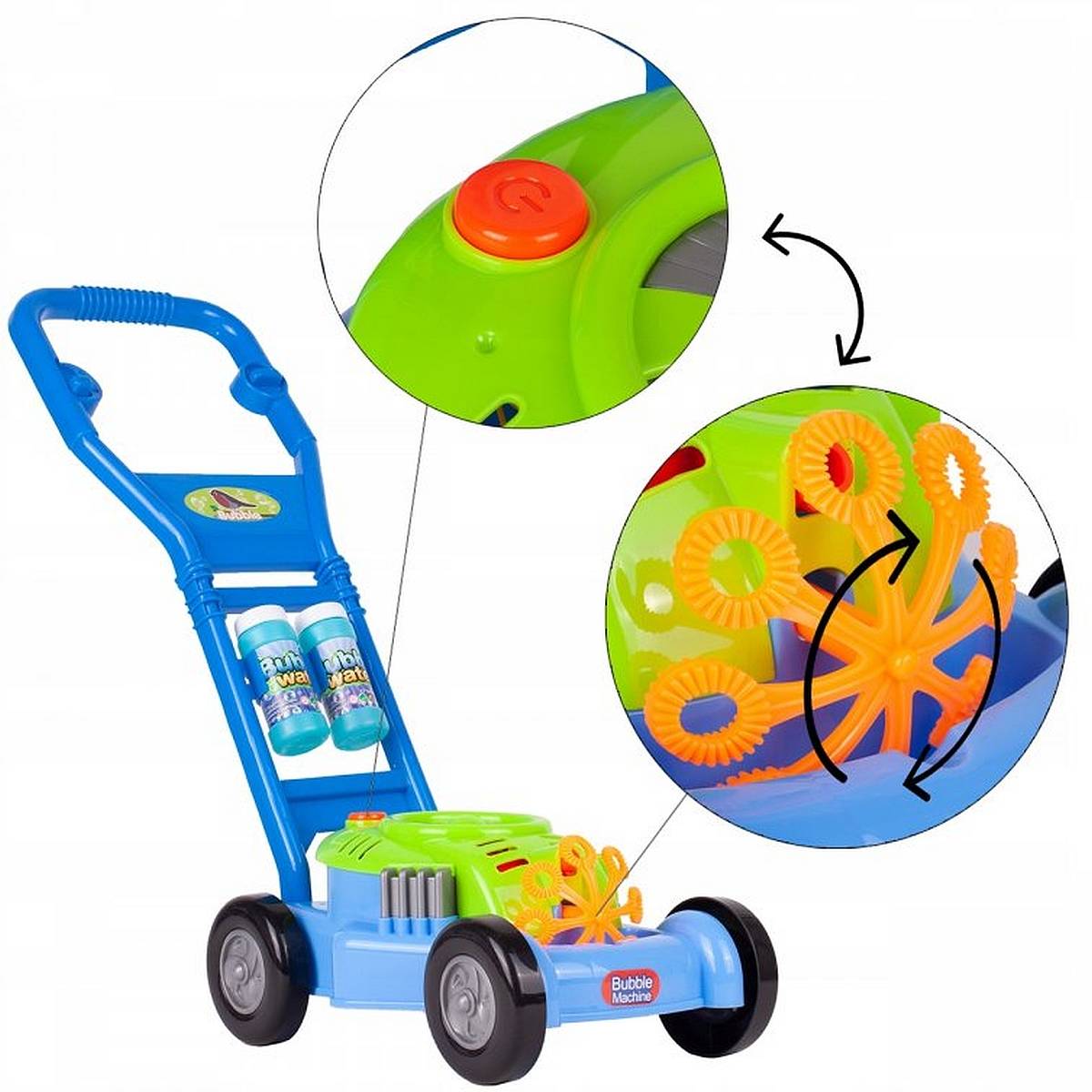 Kosiarka Bańki Mydlane B/O muzyka 29x20x14cm 5004