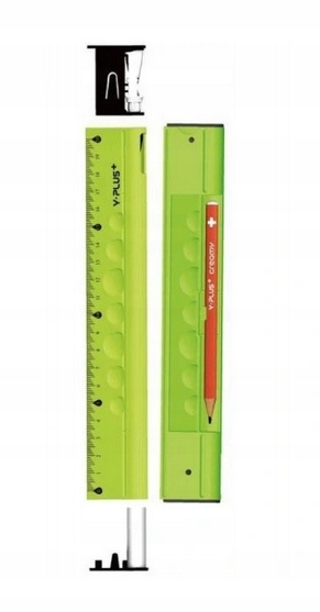 LINIJKA WIELOFUNK.20CM LIN/OŁÓW/TEMP.7206