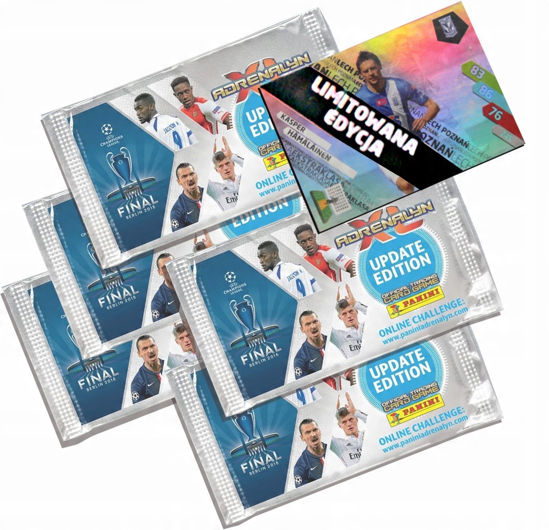 KARTY PANINI BLISTER UEFA 7507