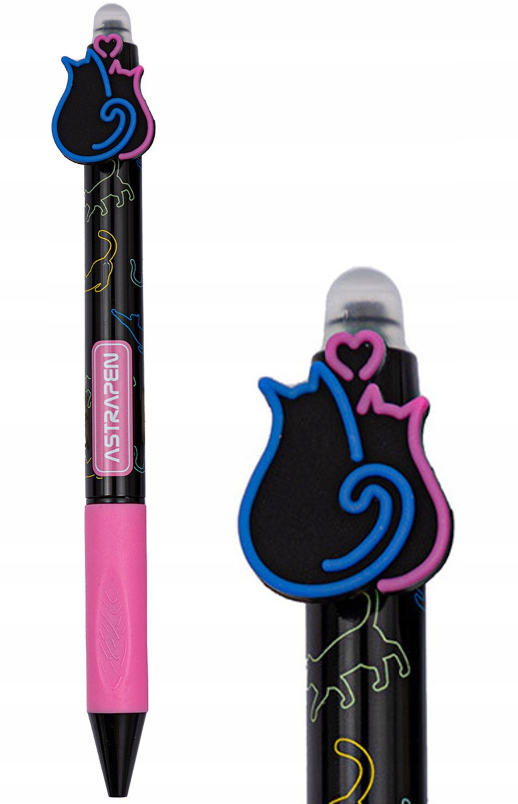 DŁUGOPIS AUTOM WYMAZYWALNY 0,5 OOPS CATS A'36