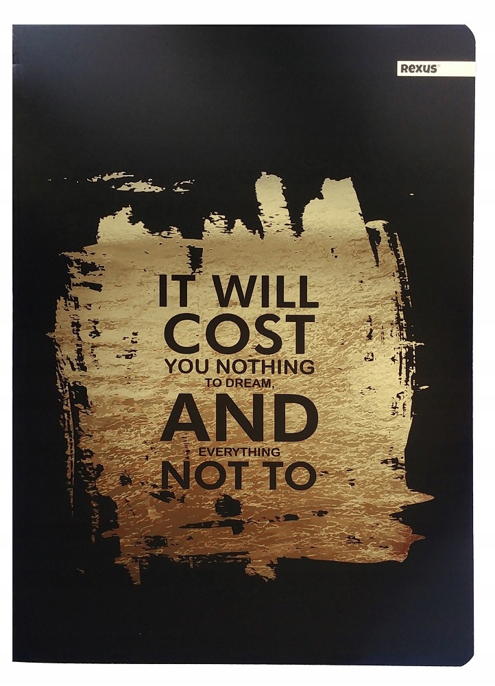 ZESZYT A4/60K KRATA PŁOTNO GOLD 2250 A'5