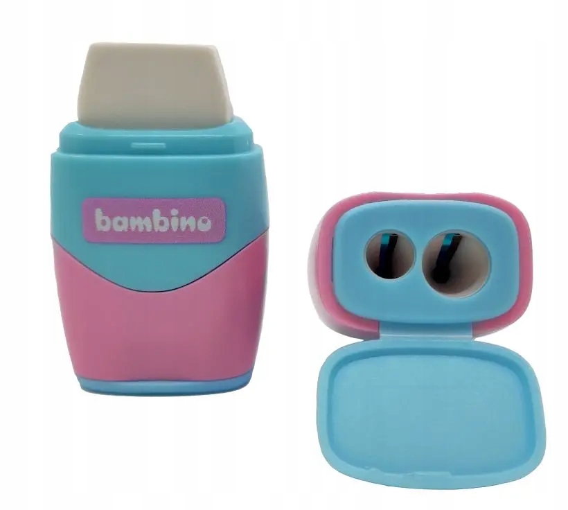 GUMKA + TEMPERÓWKA SZKOLNA BAMBINO 2w1 3 WZORY