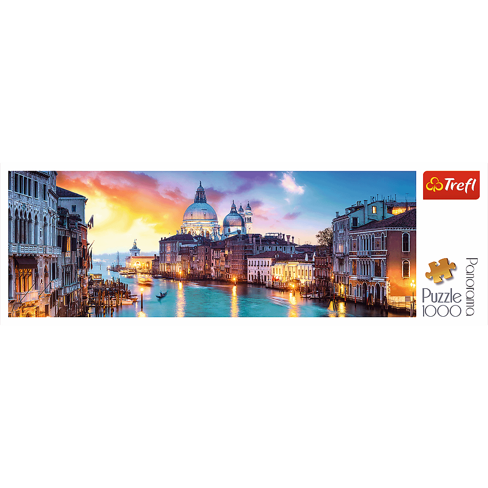 Puzzle 1000 Panorama Canal Grande Wenecja 29037