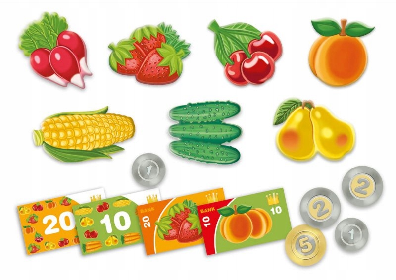 GRA MÓJ SKLEP WARZYWA I OWOCE PRACE ZBIOROWE