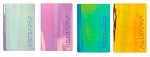 Kołozeszyt ASTRAPAP Holographic A4/100 kratka 9530