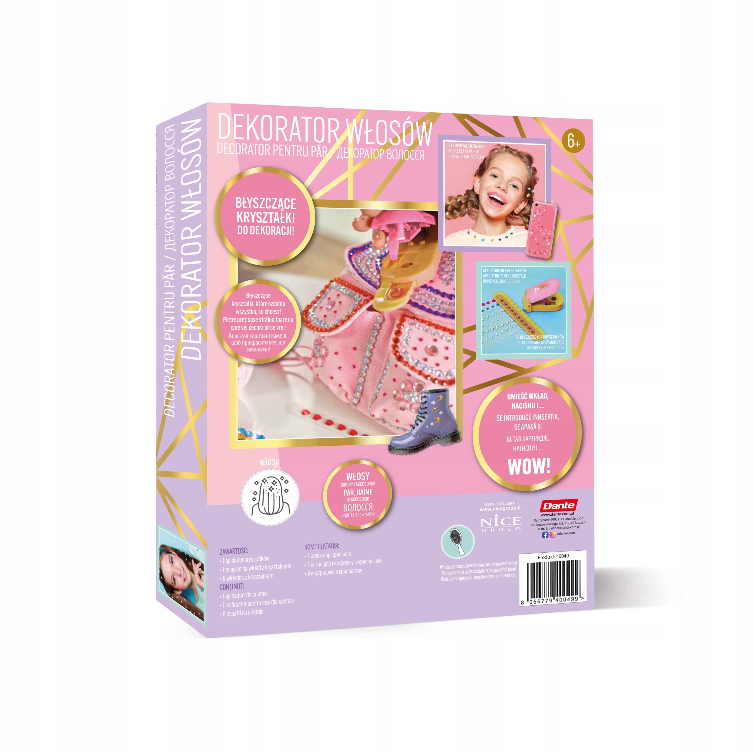 PINK IT DEKORATOR DO WŁOSÓW