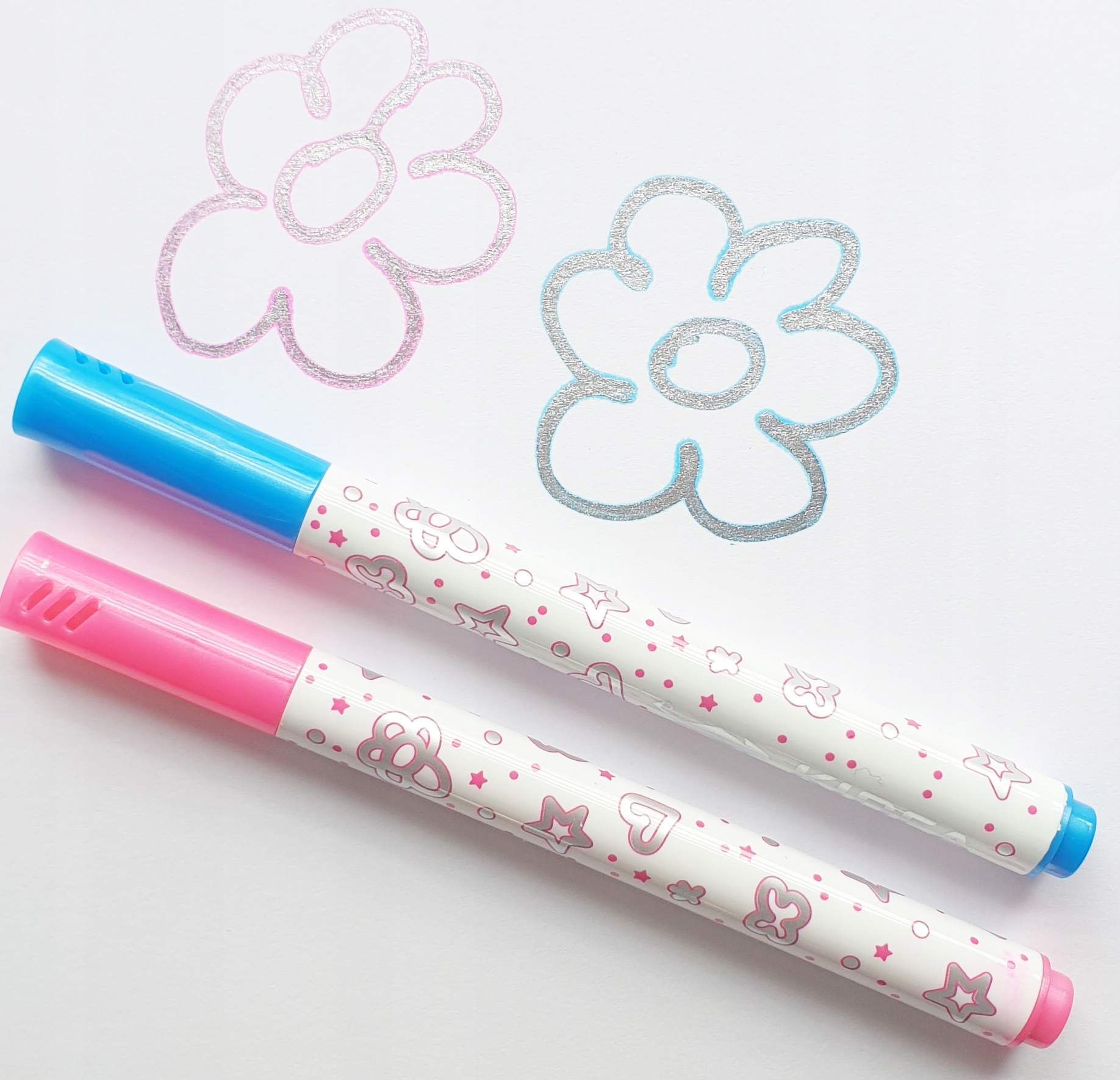 MAGICZNY MARKER Z PODWÓJNĄ LINIĄ 2 SZT KIDEA 7724