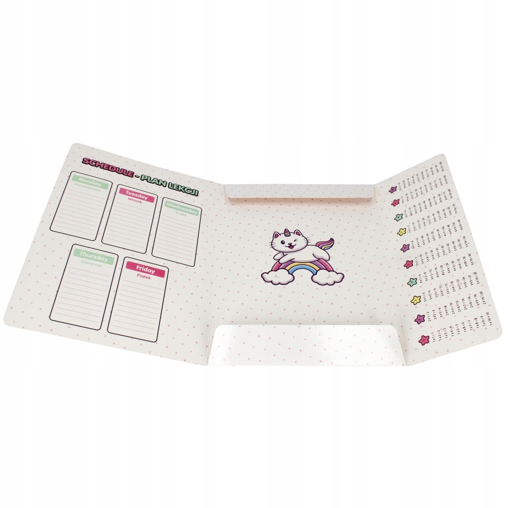 Teczka Z Gumką Papierowa A4 Catcorn Stk A'10 8110