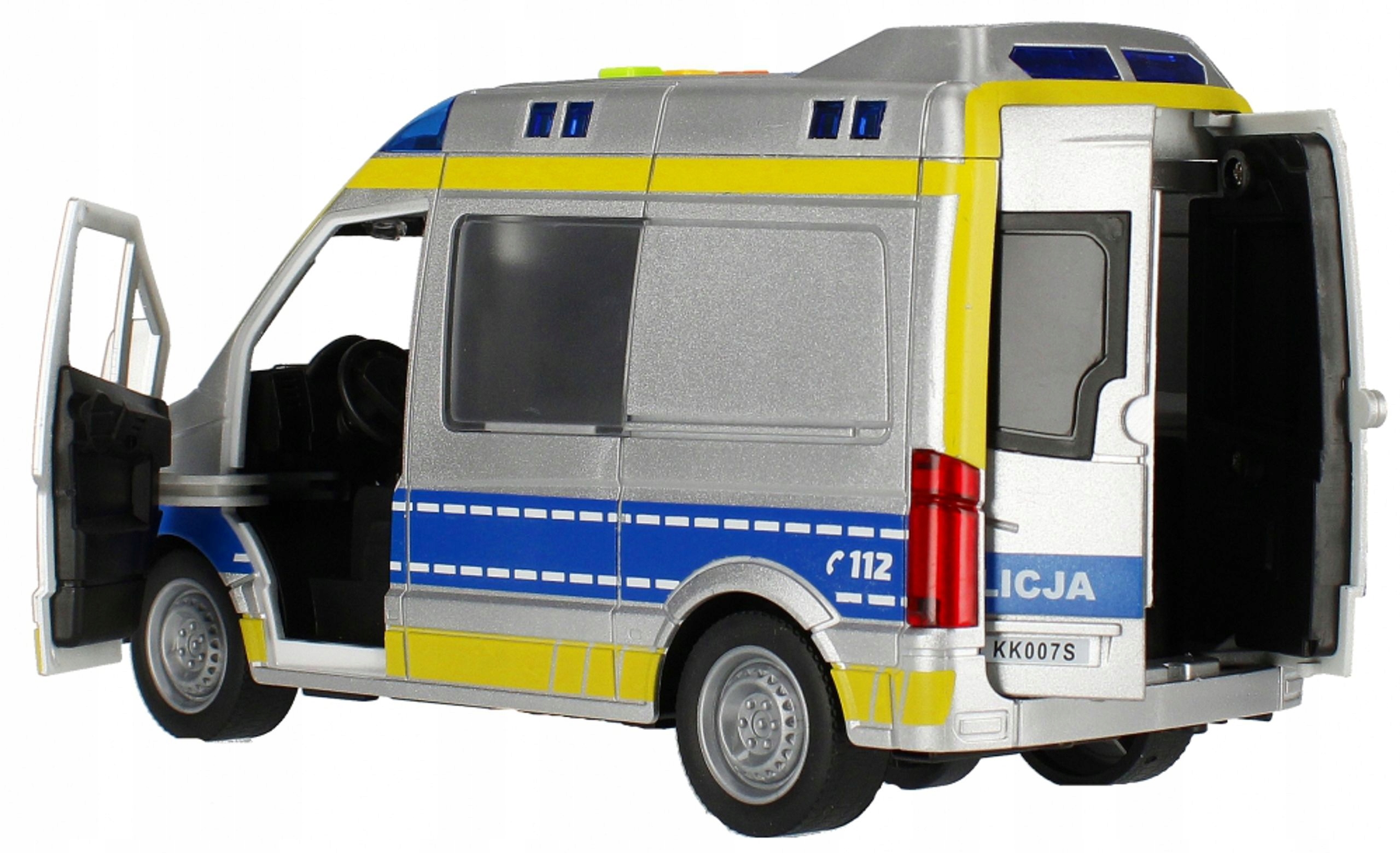 AUTO POLICJA B/O 27X17X12 MOJE MIASTO PLPL MC 1868