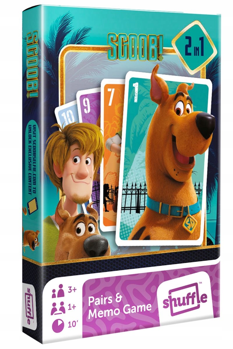 KARTY DO GRY PIOTRUŚ & MEMO SCOOBY DOO 10006082