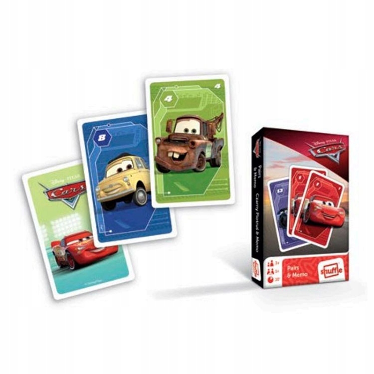 KARTY DO GRY PIOTRUŚ & MEMO CARS 10024305