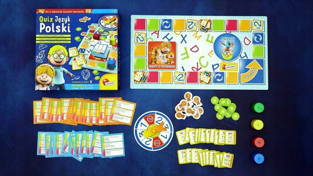 I'M A GENIUS QUIZ JĘZYK POLSKI  4350