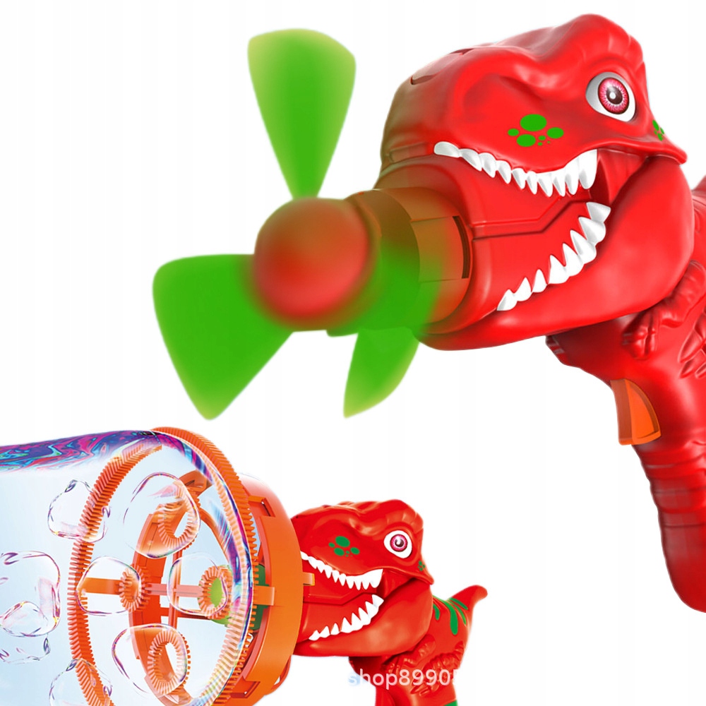 Pistolet bańki Dino B/O 2 kol 9563