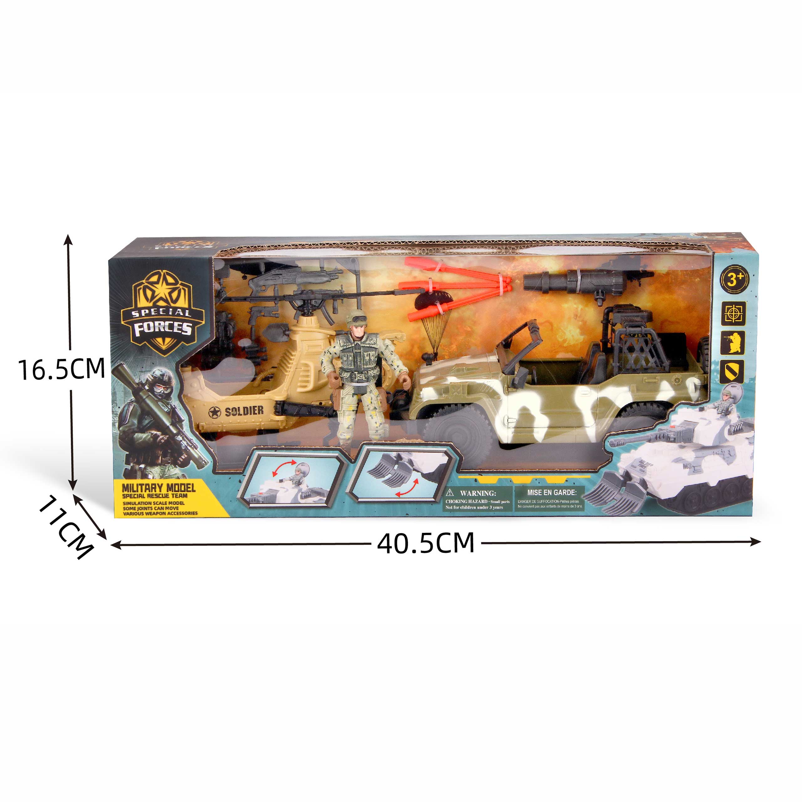 Zestaw wojskowy window box 8260