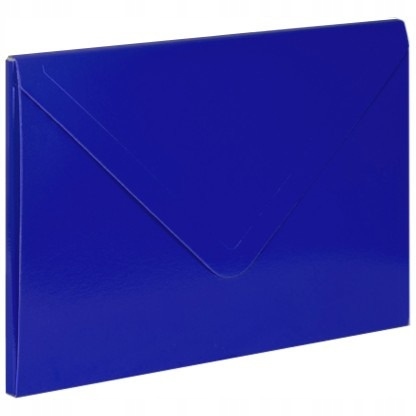 Teczka Kopertowa A-3 Niebieska 1Cm 8030