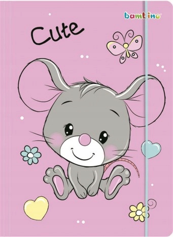 Teczka Z Gumką A4 300 G/M2 Mouse 3696 A'10