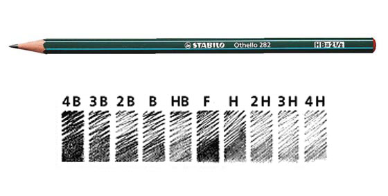 Ołówek Stabilo Othello 282/H A'12 1195