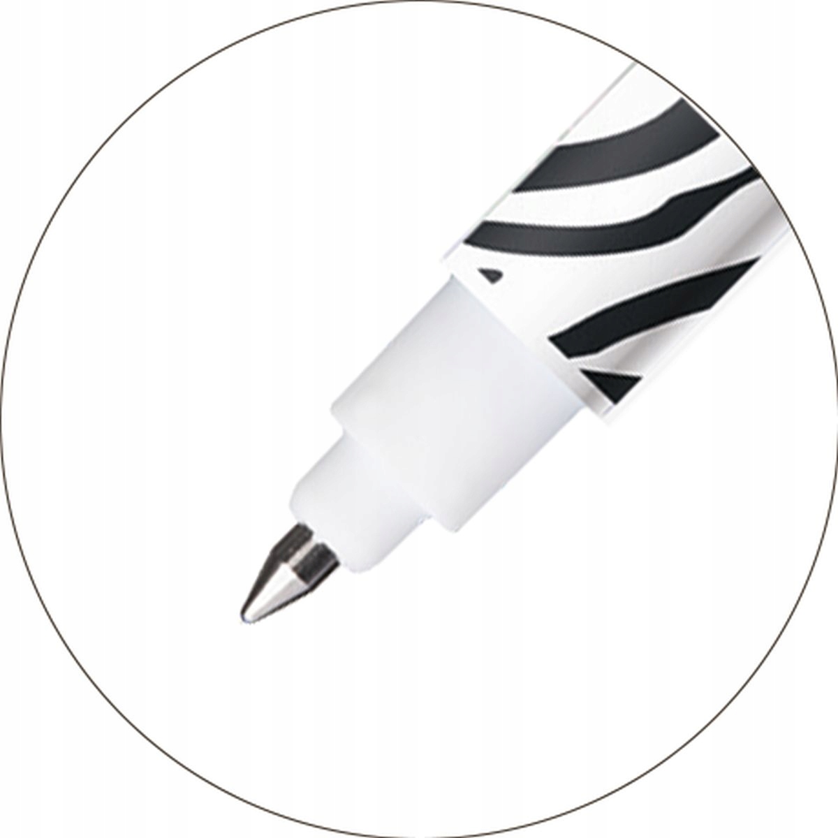 Długopis niebieski Happy Color WYMAZYWALNY BLACKWHITE zwierzęta