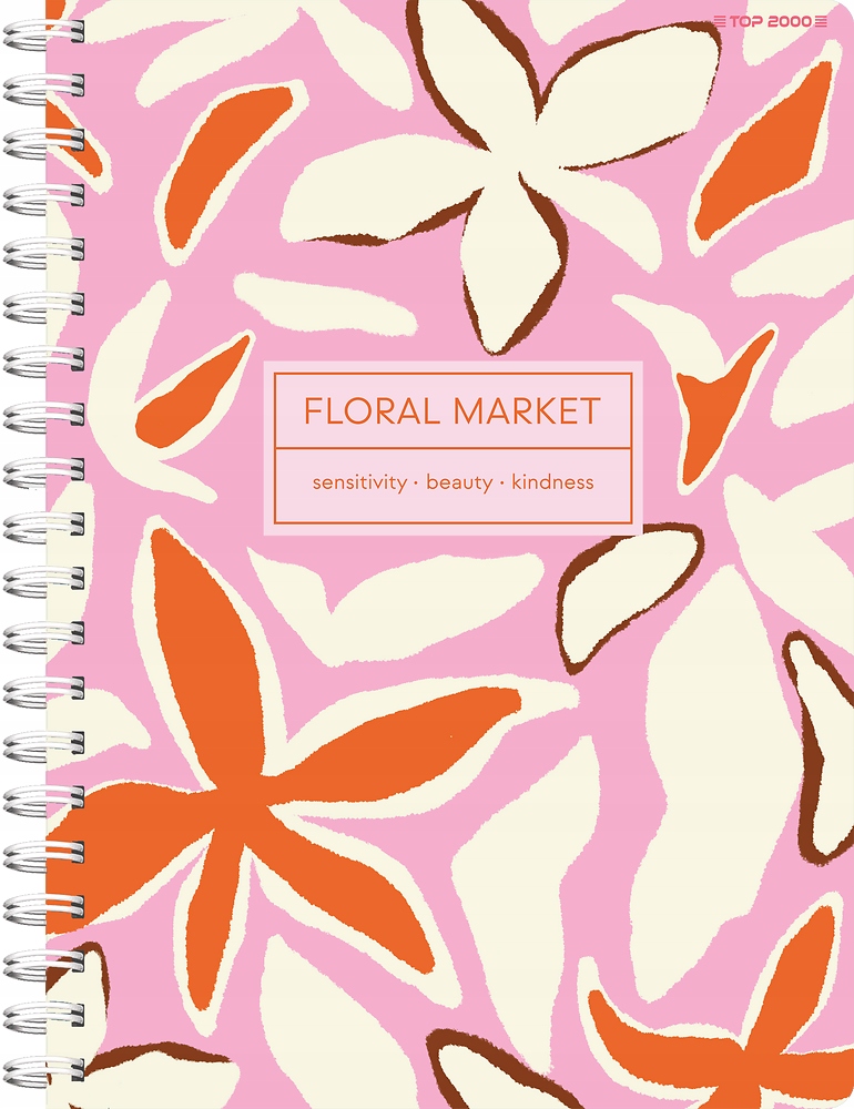 KOŁOZESZYT A4/80K KRATKA FLORADEL TOP 400181929