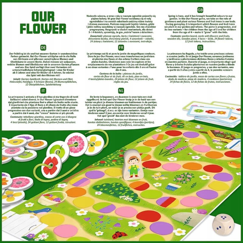 GRA PLANSZOWA OUR FLOWER 02480