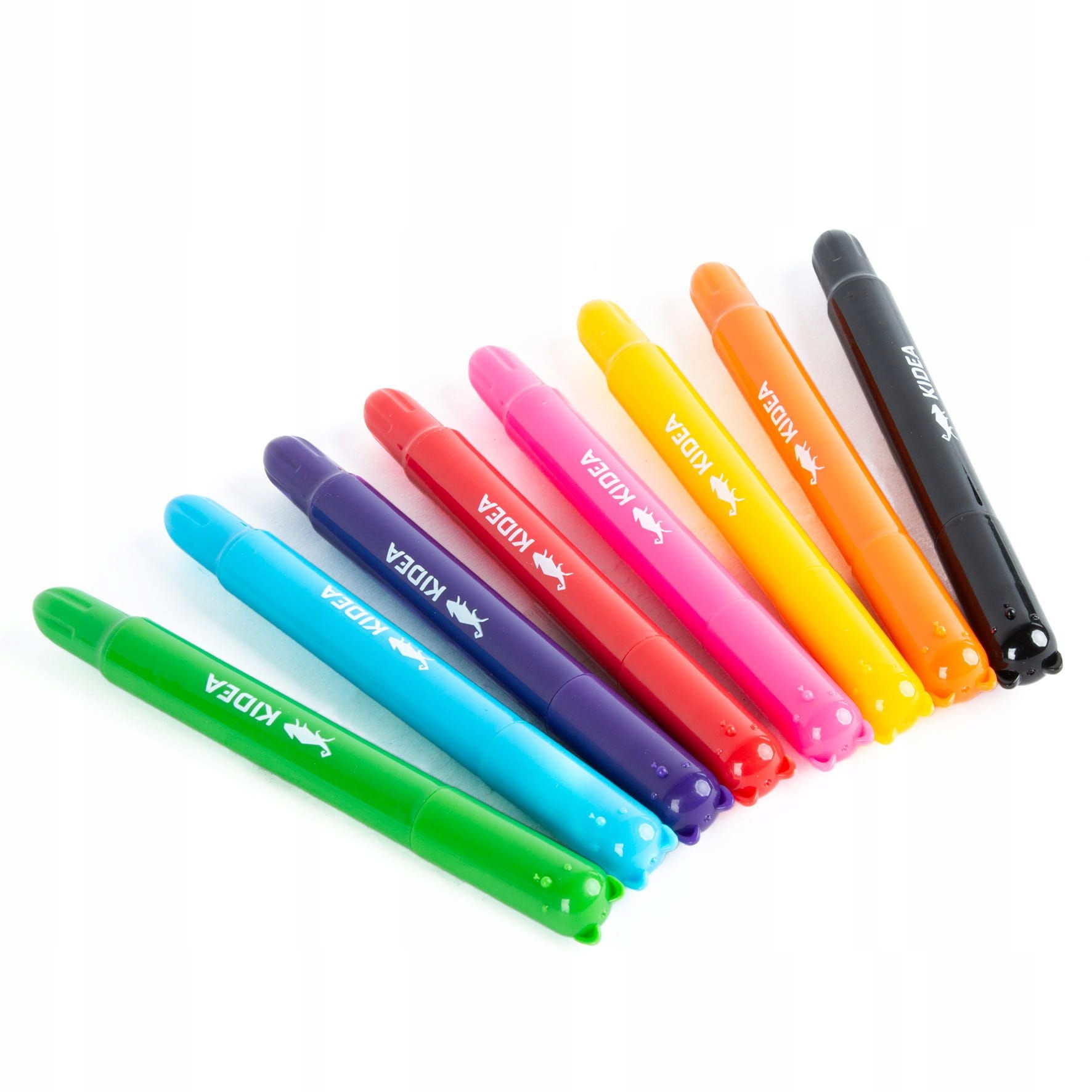 Kredki Żelowe Kotki 8 Kol. Kidea 6899